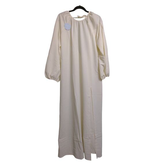 Hill House Simone Dress Coconut Milk Crepe XL New - Picture 2 of 13